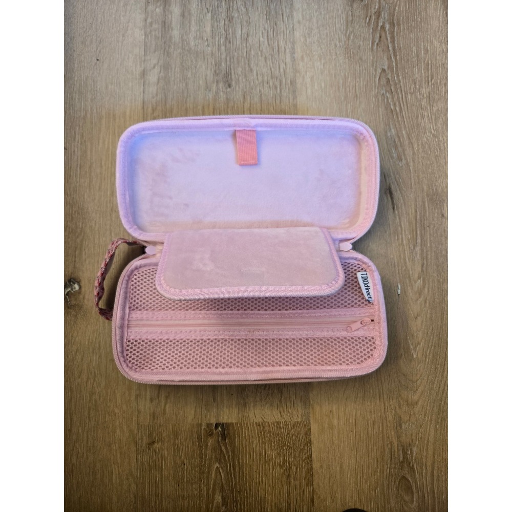 Kirby Nintendo Switch Case Pink TIKOdirect Hard Shell Travel Carrying Storage - Picture 3 of 3